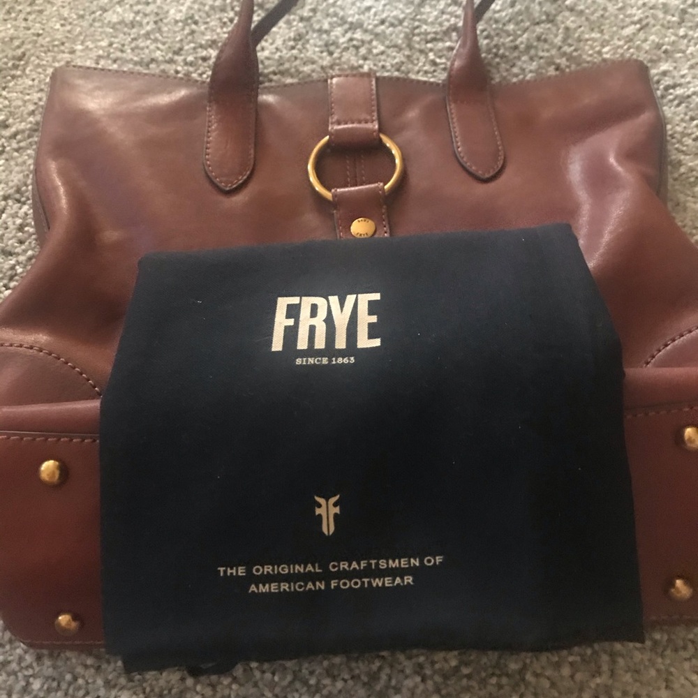 Frye Leather ring tote